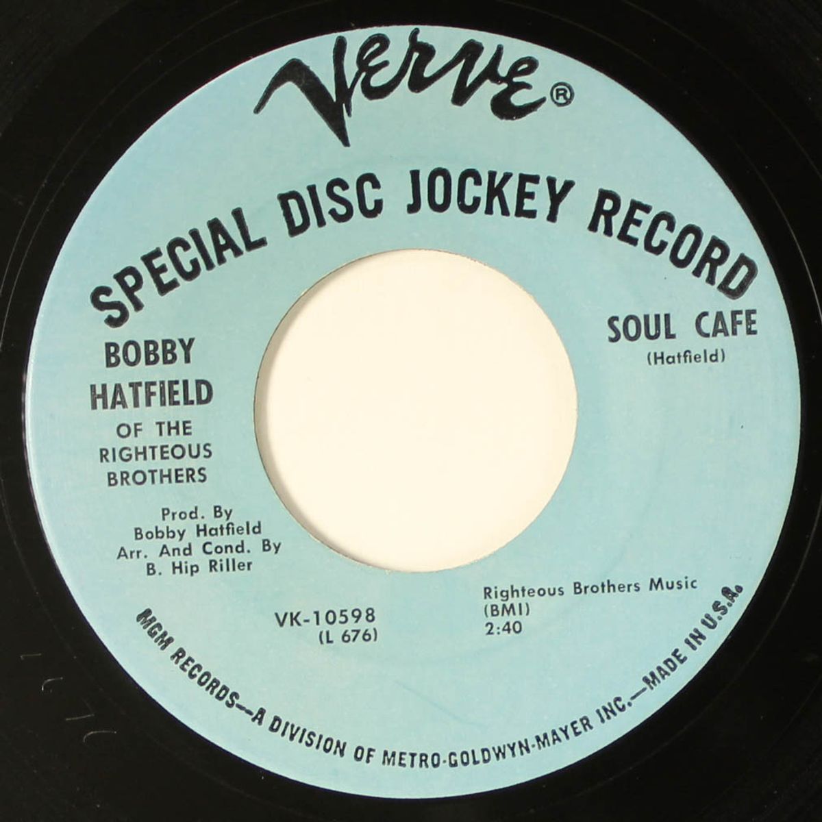 hang-ups / soul cafe by BOBBY HATFIELD