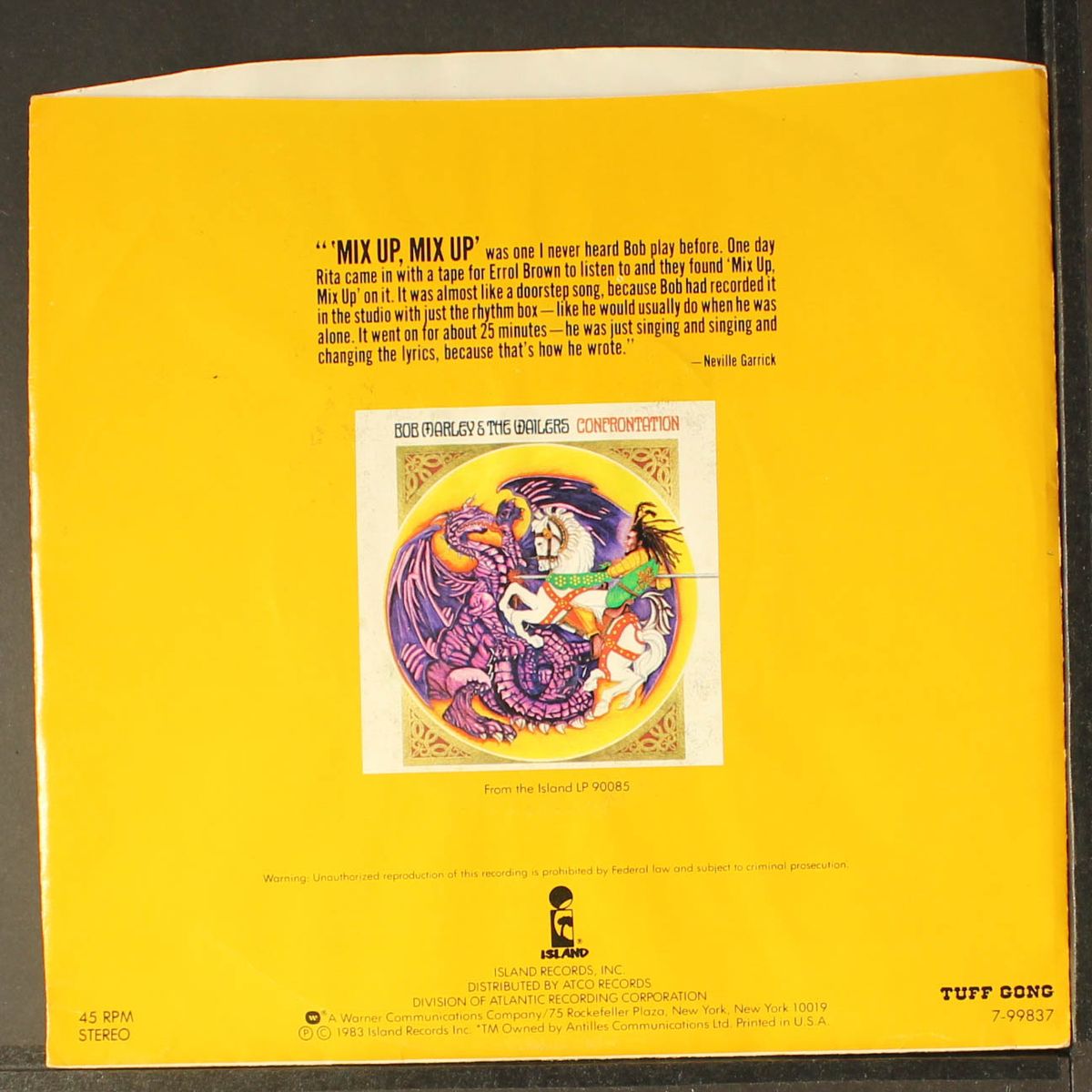 mix up, mix up by BOB MARLEY & WAILERS