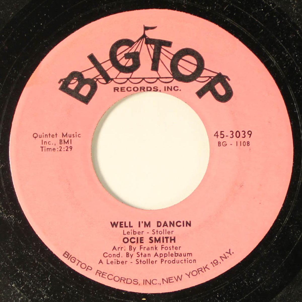 well i'm dancin' / you are my sunshine by OCIE SMITH