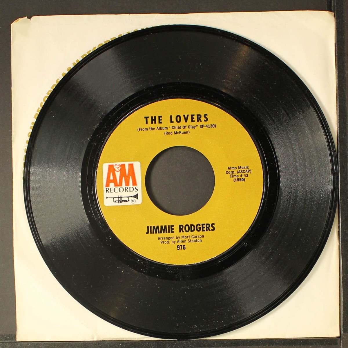 today / the lovers by JIMMIE RODGERS