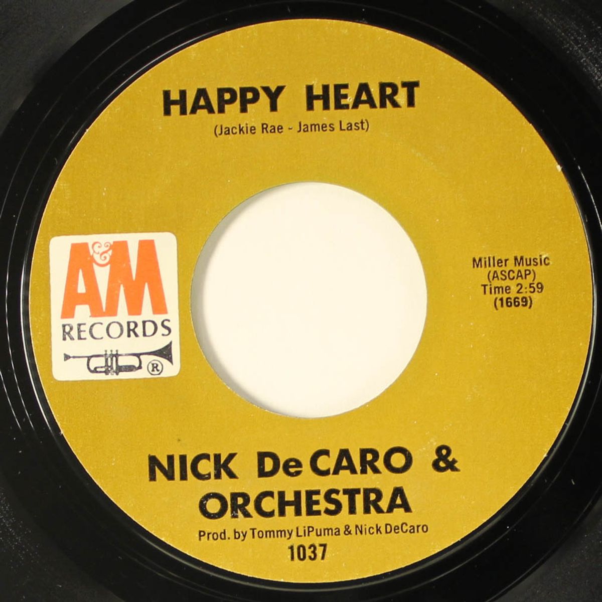 happy heart / love is all by NICK DE CARO