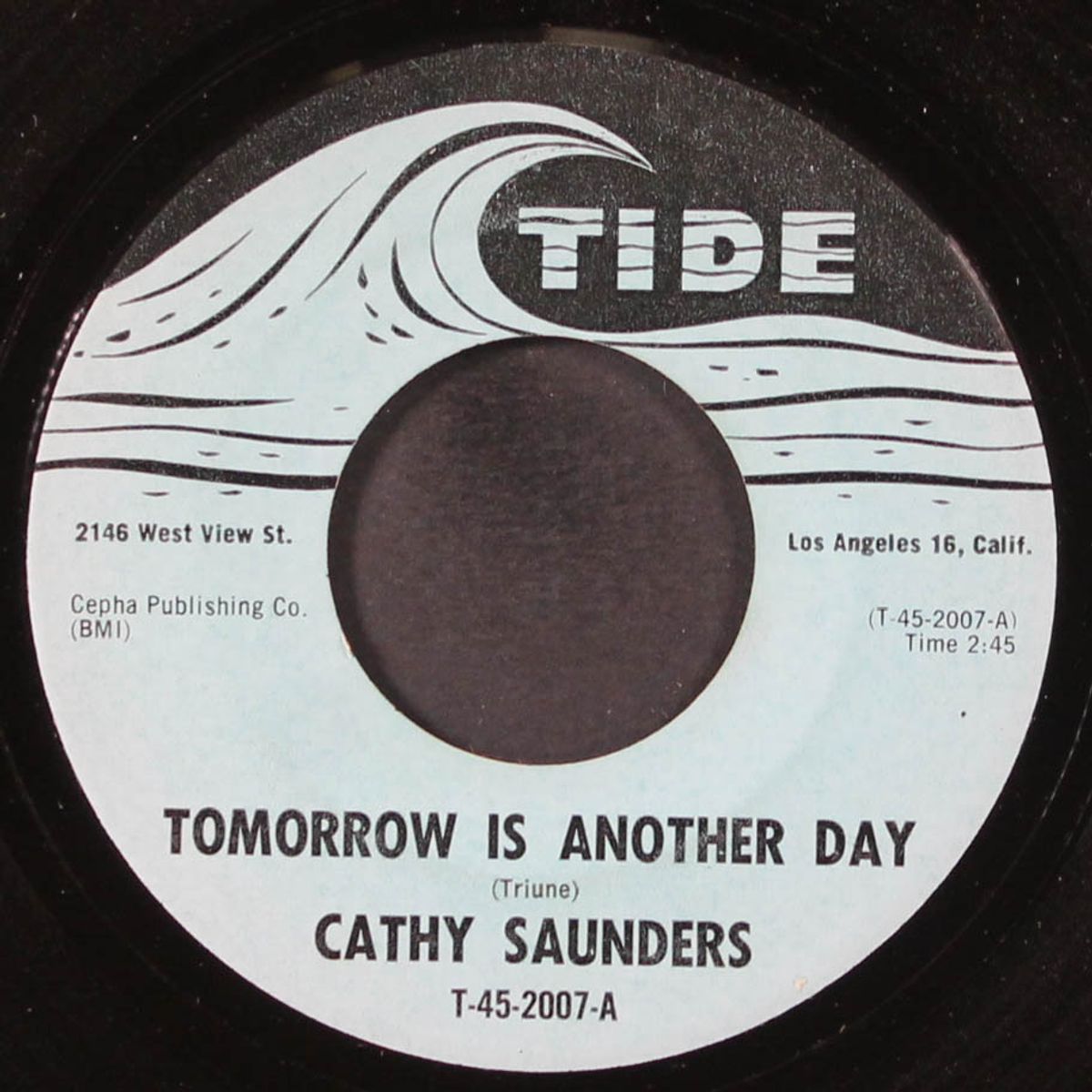 the heat's on / tomorrow's another day by CATHY SAUNDERS