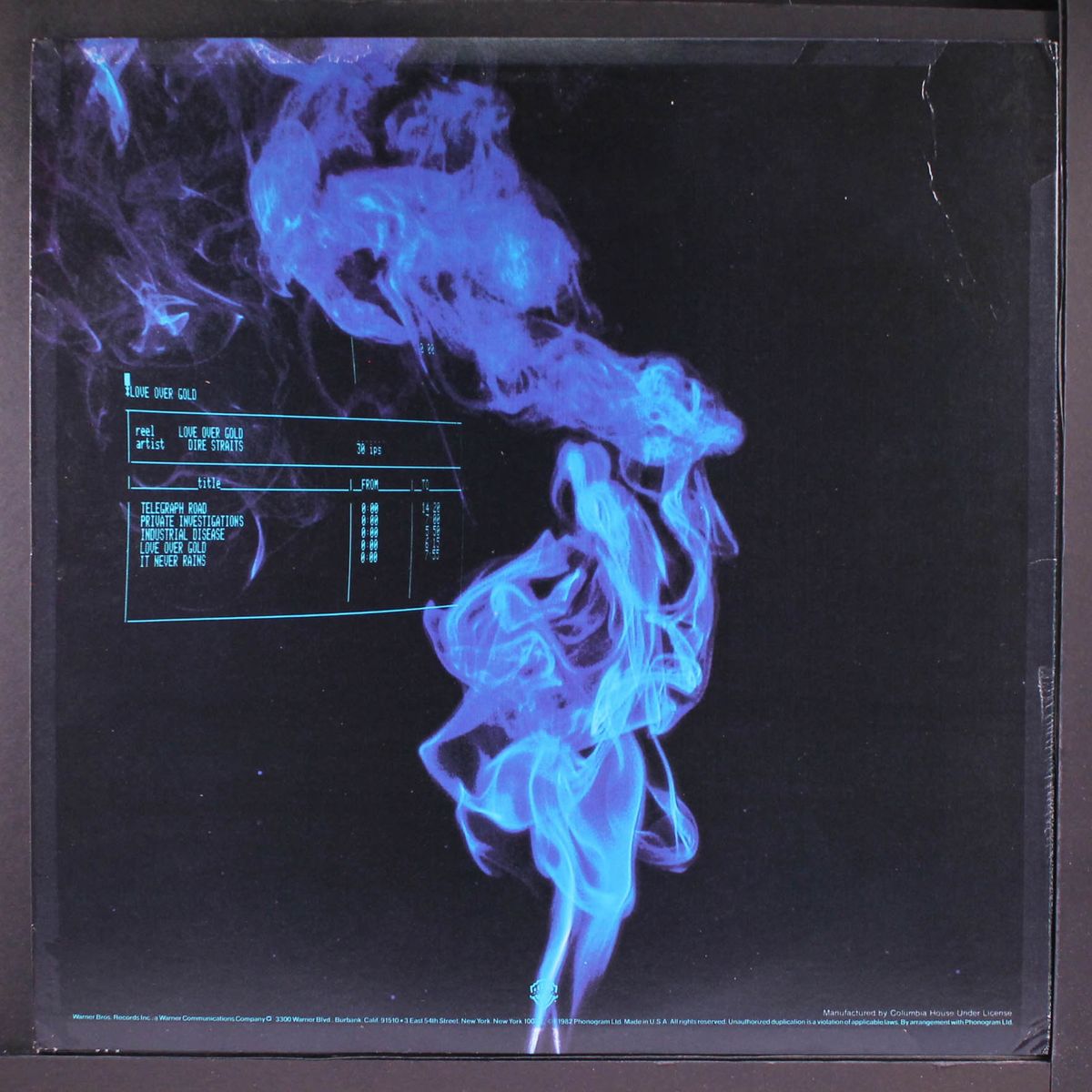love over gold by DIRE STRAITS