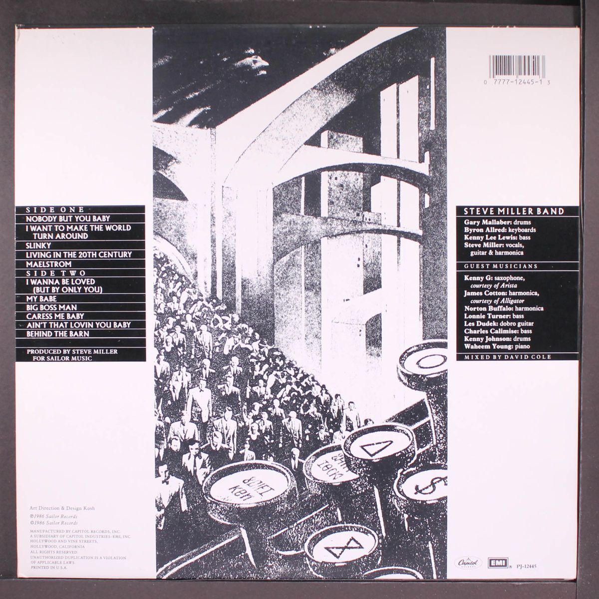 living in the 20th century by STEVE MILLER BAND