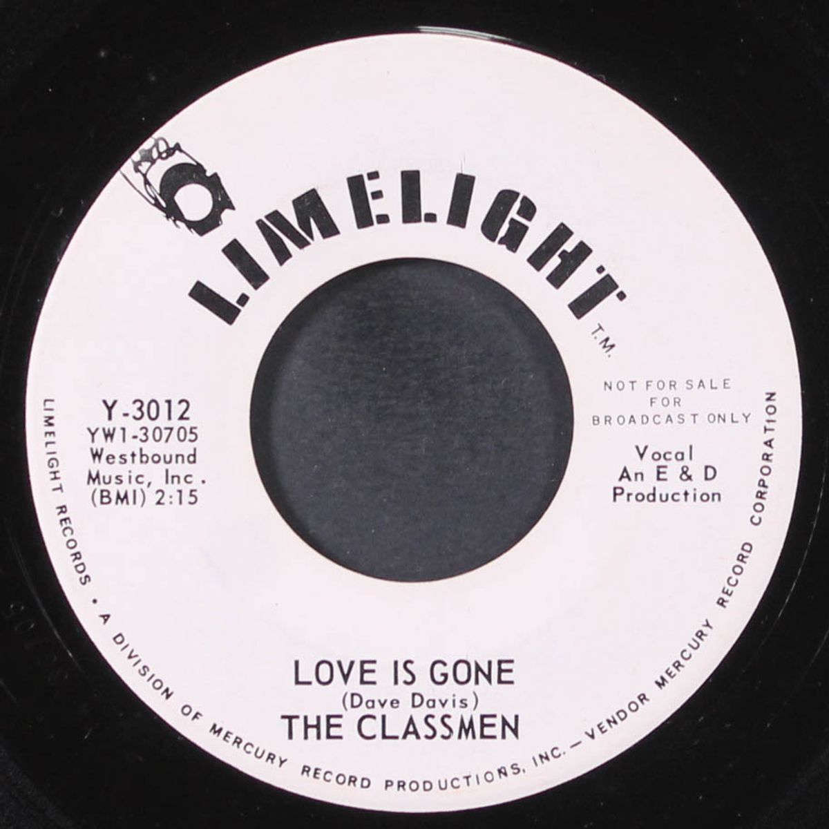 my special angel / love is gone by CLASSMEN