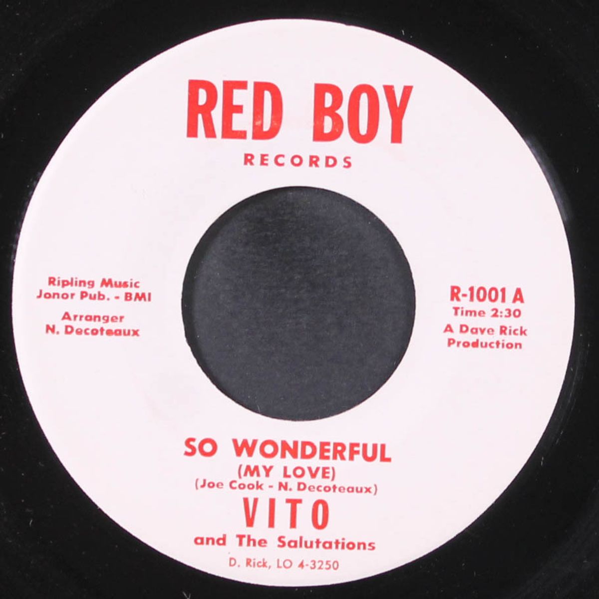 i'd best be going / so wonderful by VITO & SALUTATIONS
