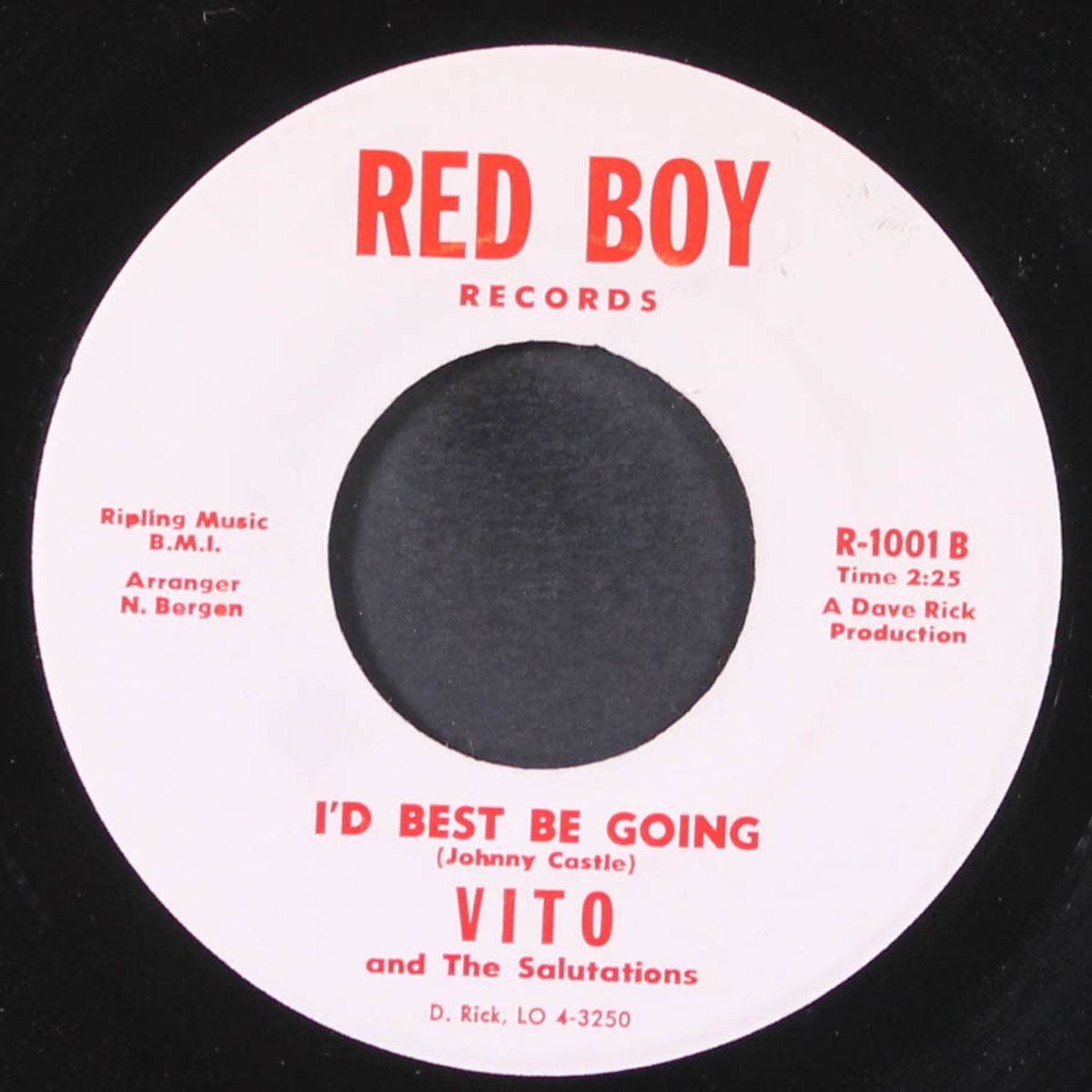 i'd best be going / so wonderful by VITO & SALUTATIONS