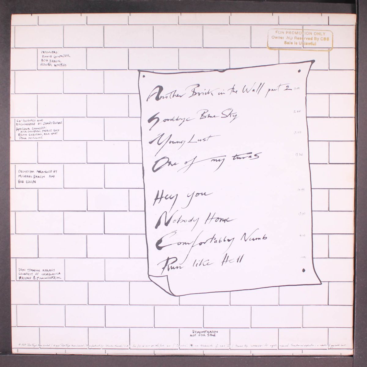 off the wall by PINK FLOYD