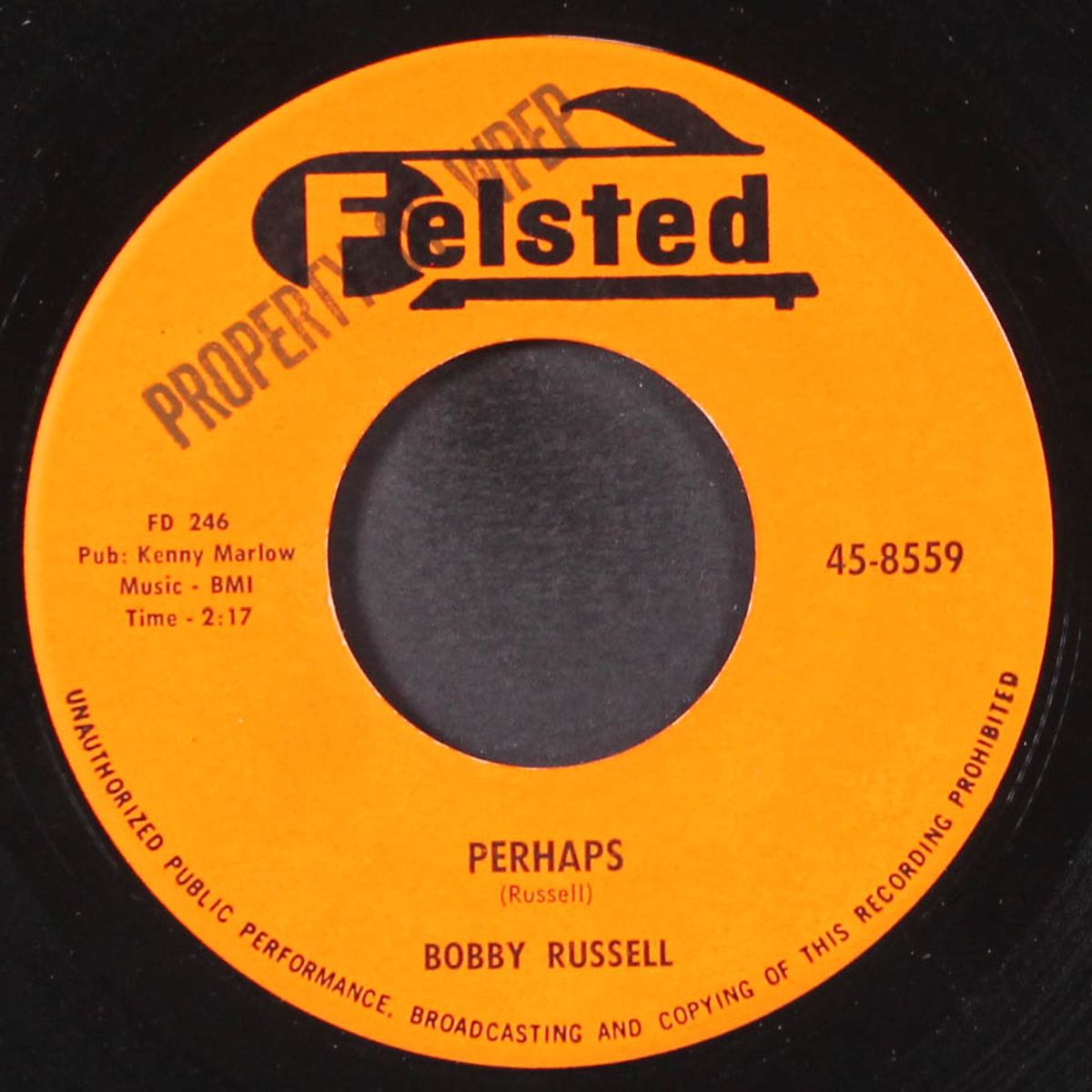 dum diddle / perhaps by BOBBY RUSSELL