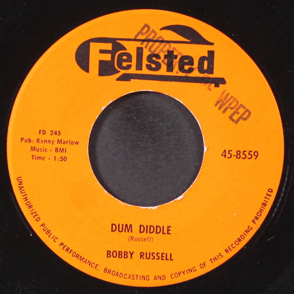 dum diddle / perhaps by BOBBY RUSSELL