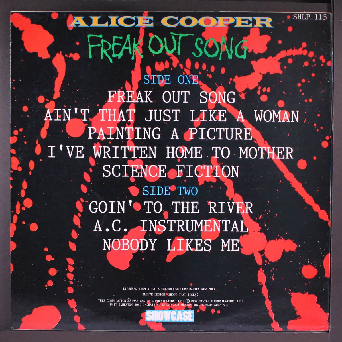 freak out song by ALICE COOPER