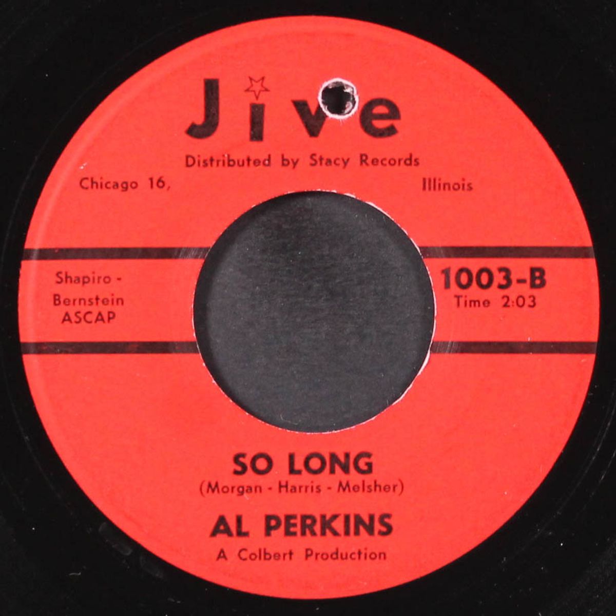 love me baby / so long by AL PERKINS