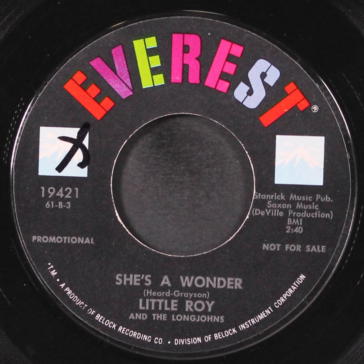 she's a wonder / it's heaven by LITTLE ROY