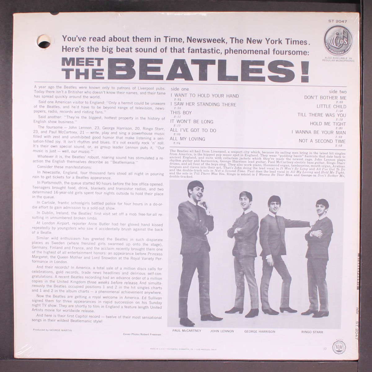 meet the beatles by BEATLES