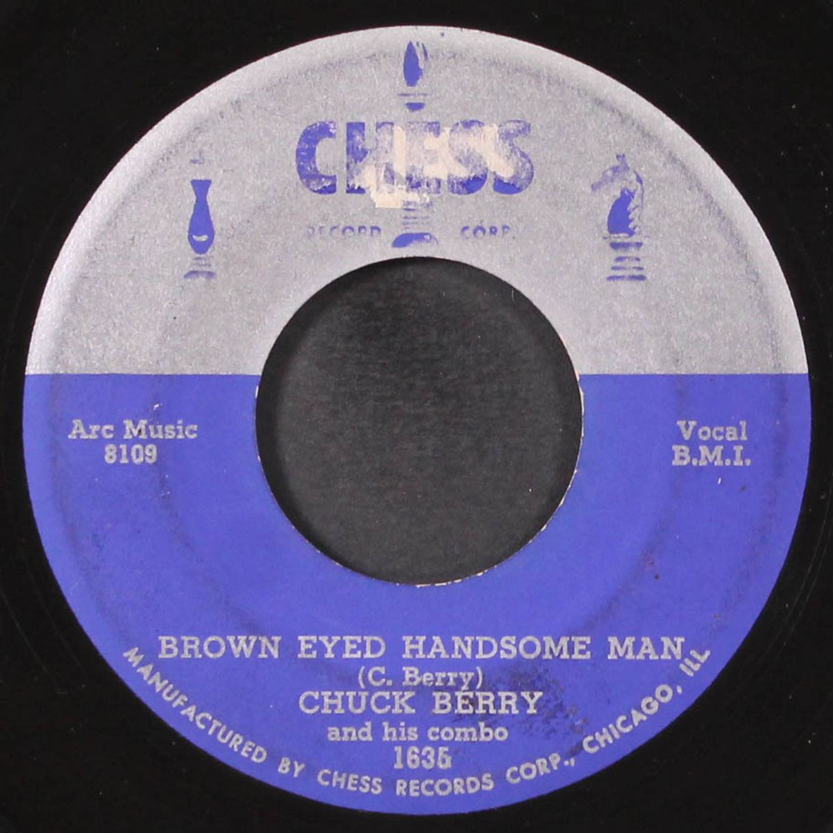 brown eyed handsome man / too much monkey business by CHUCK BERRY