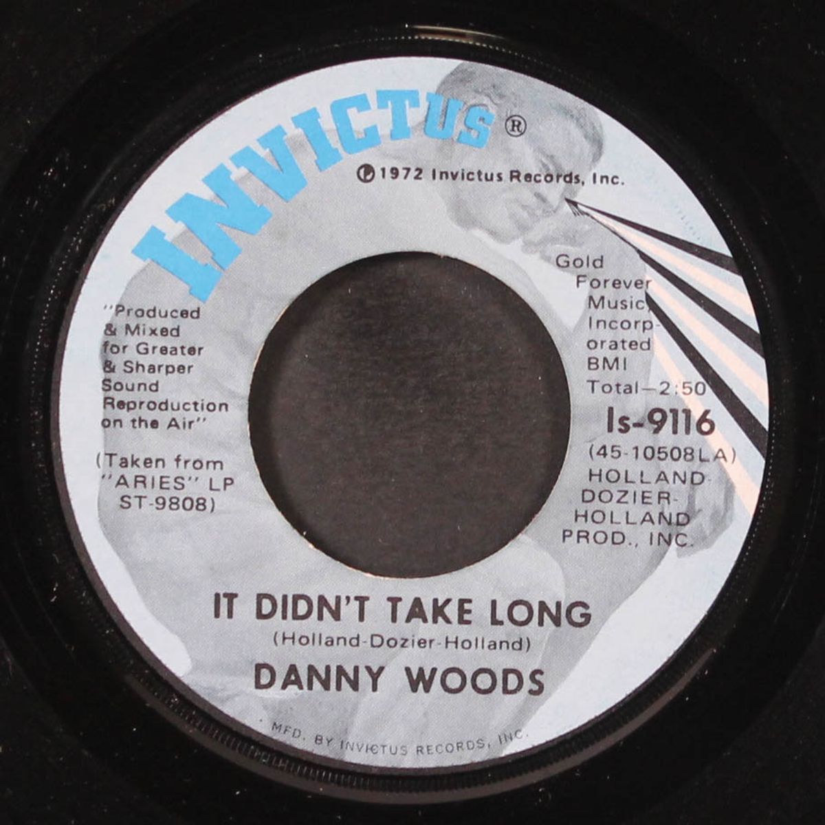let me ride / it didn't take long by DANNY WOODS