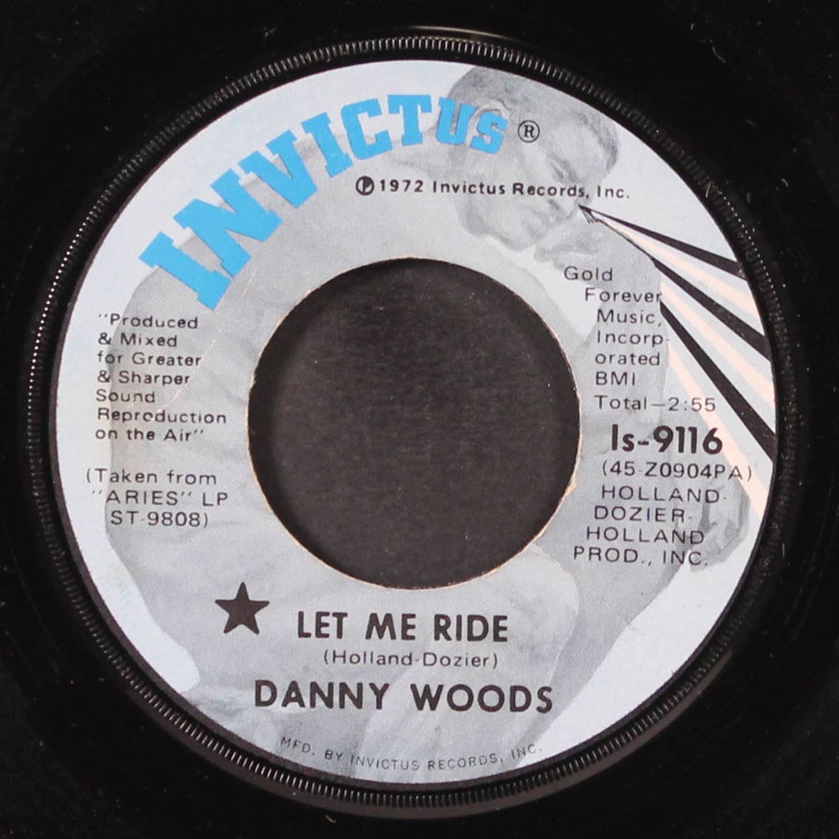 let me ride / it didn't take long by DANNY WOODS