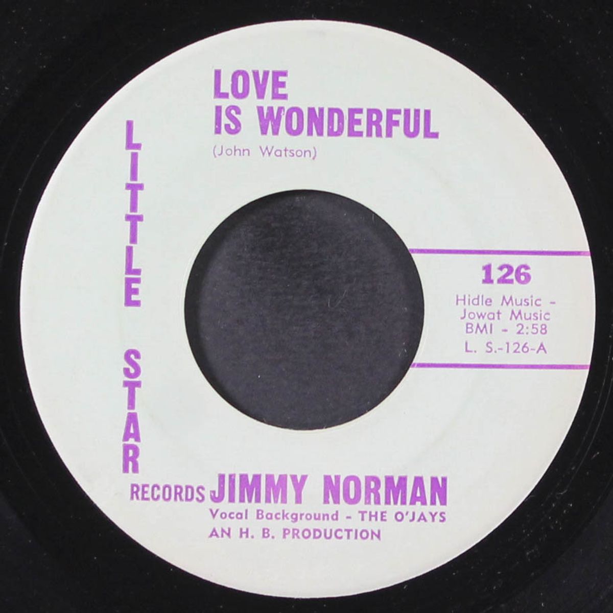 love is wonderful / what's the word? do the bird by JIMMY NORMAN