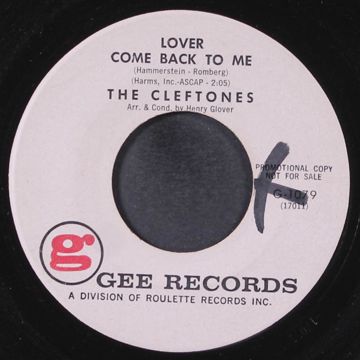 there she goes / lover come back to me by CLEFTONES