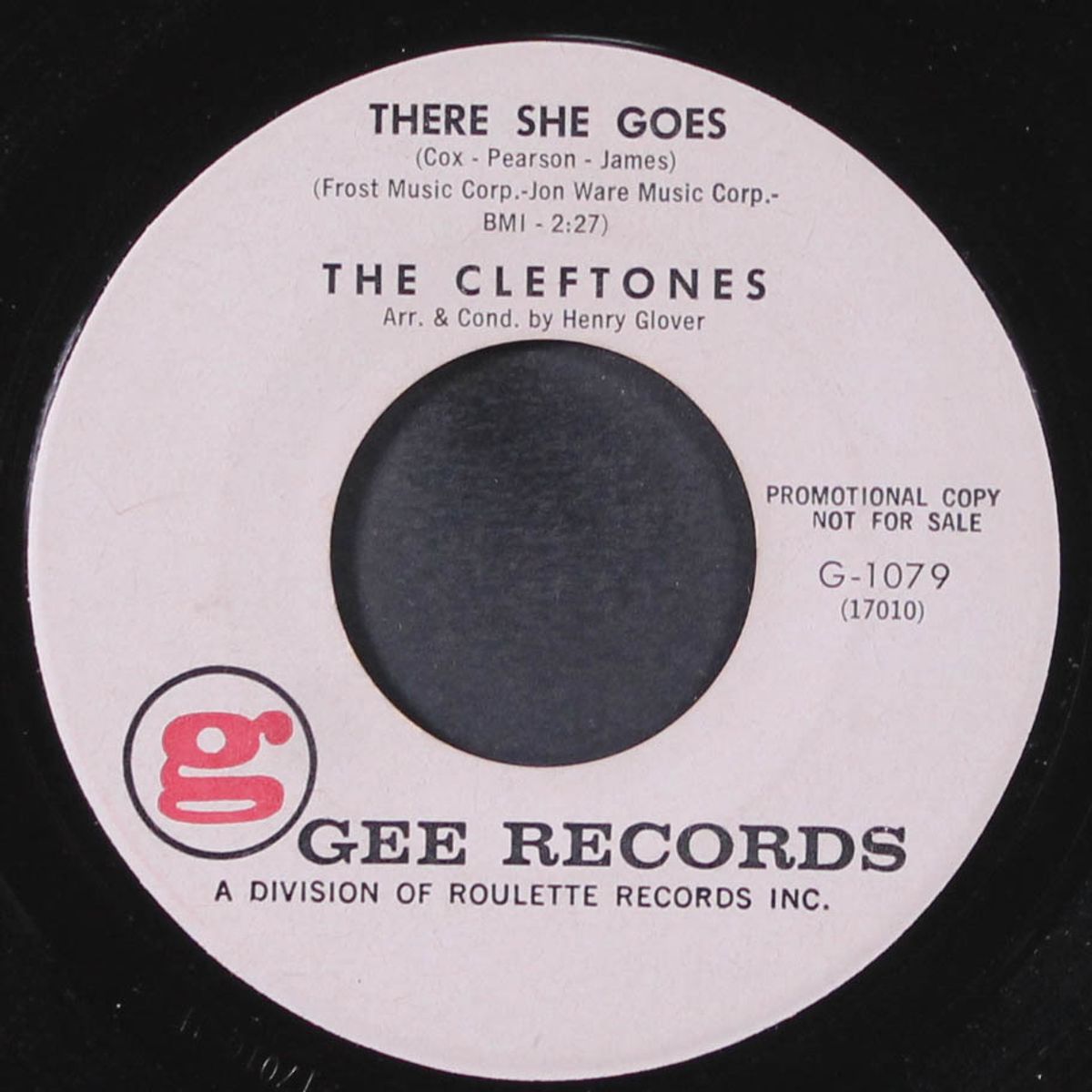 there she goes / lover come back to me by CLEFTONES