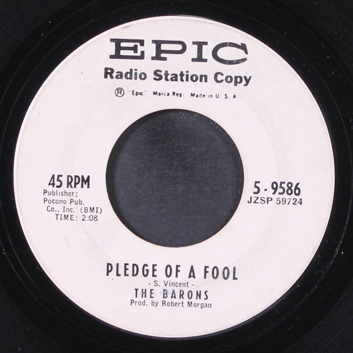 pledge of a fool / don't go away by BARONS