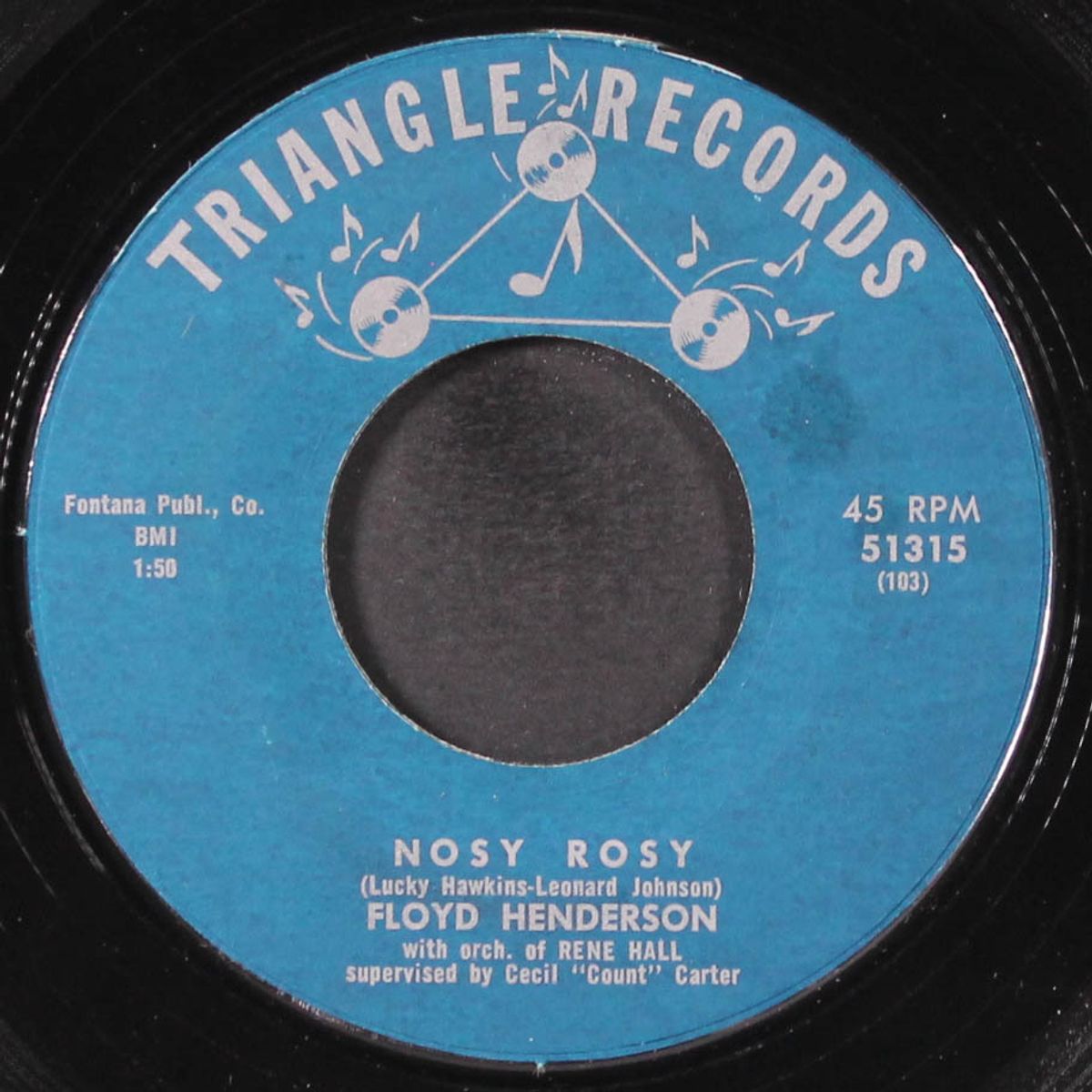 nosy rosy / tenderly by FLOYD HENDERSON