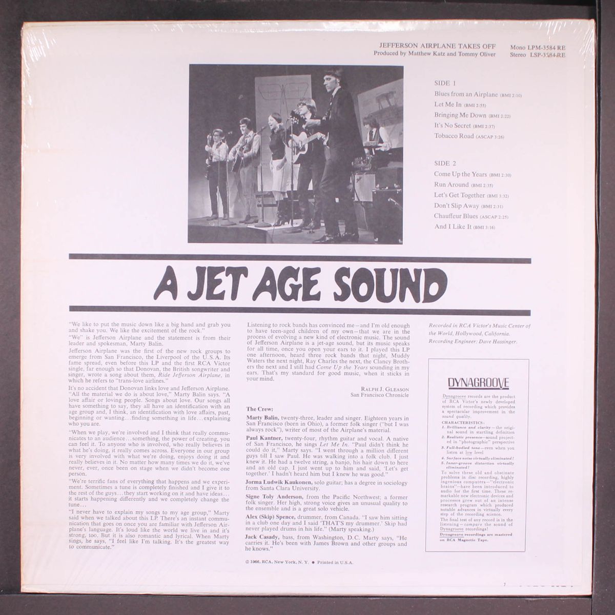 jefferson airplane takes off! by JEFFERSON AIRPLANE