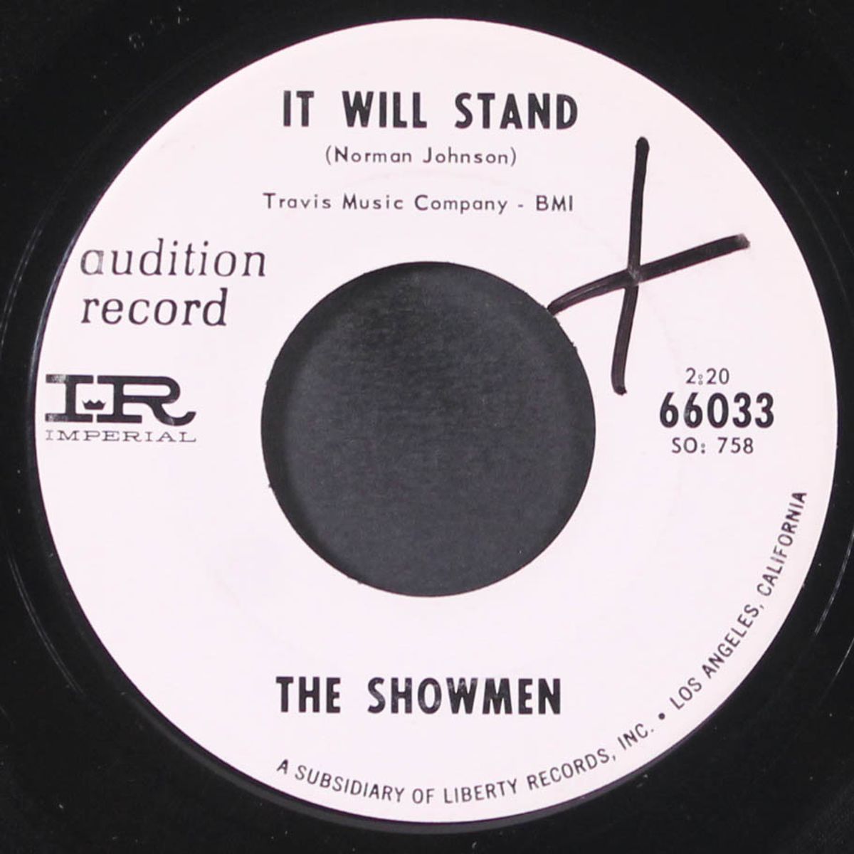 it will stand / country fool by SHOWMEN