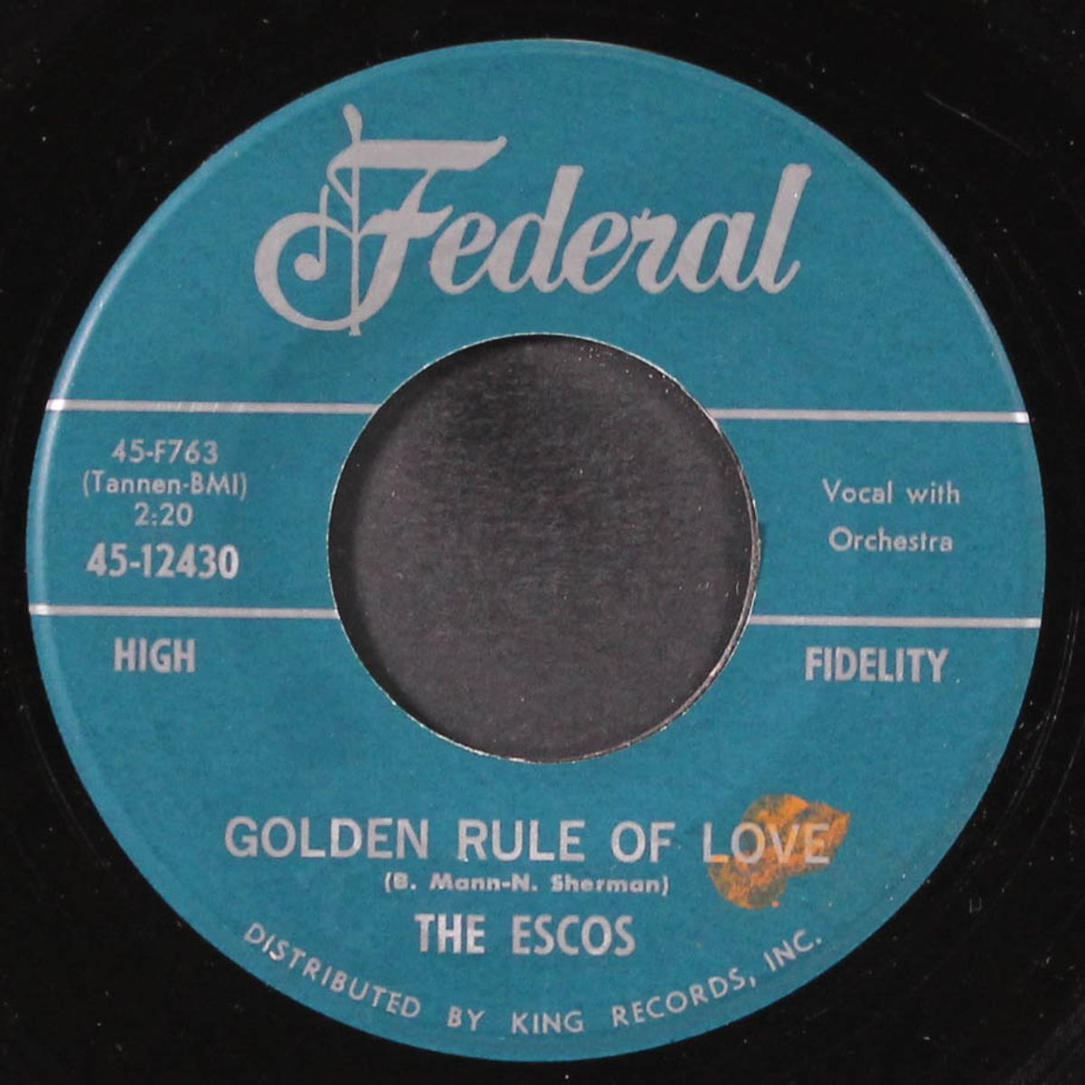 golden rule of love / whatcha bet by ESCOS