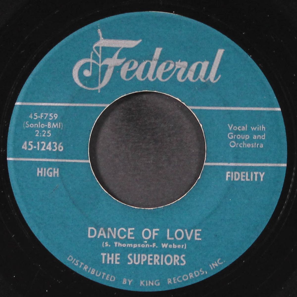 i'm sorry baby / dance of love by SUPERIORS