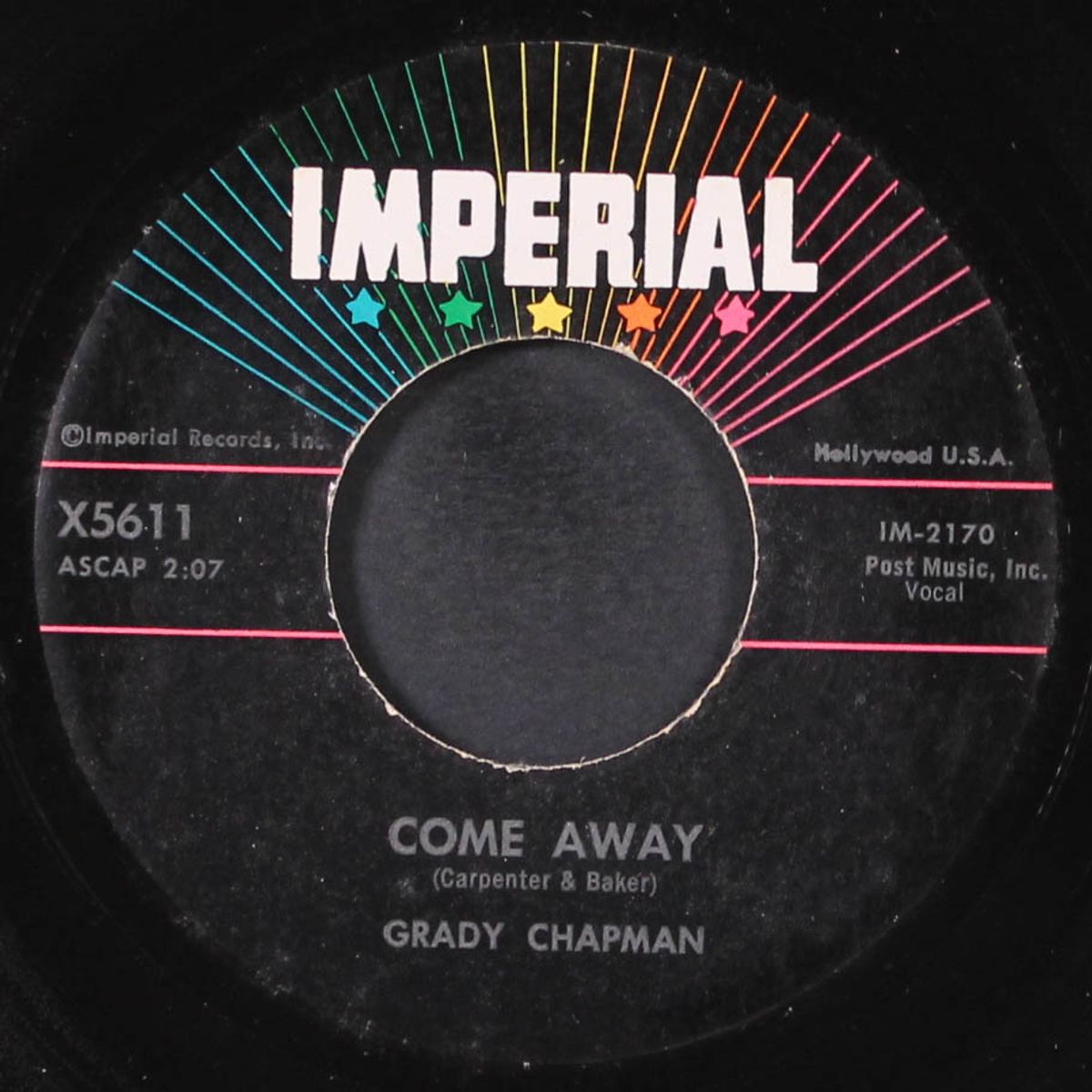 let's talk about us / come away by GRADY CHAPMAN