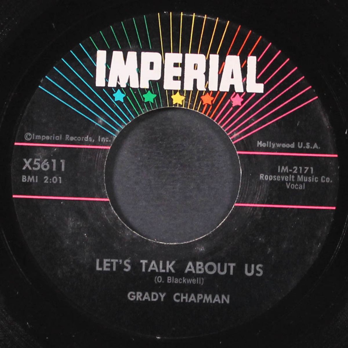 let's talk about us / come away by GRADY CHAPMAN