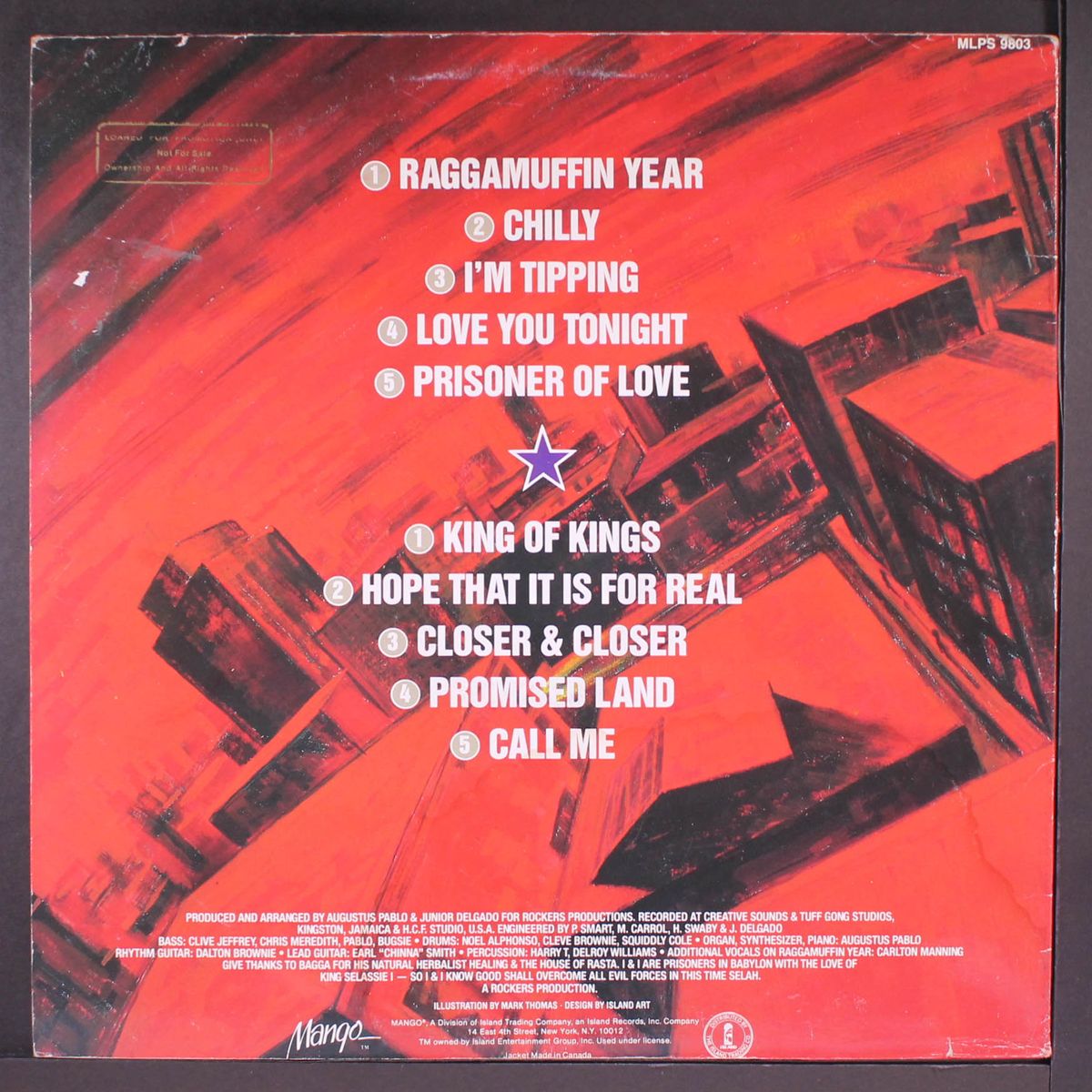 raggamuffin year by JUNIOR DELGADO