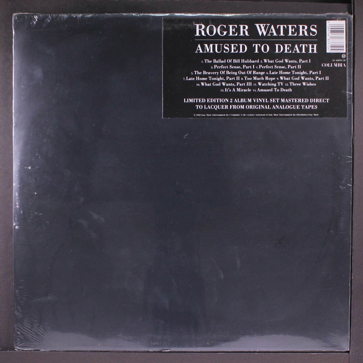 amused to death by ROGER WATERS