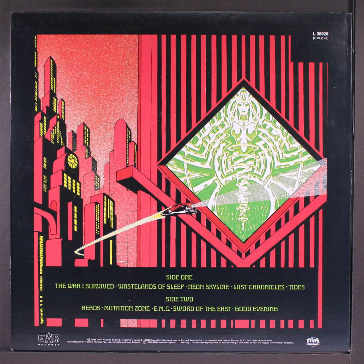 the xenon codex by HAWKWIND