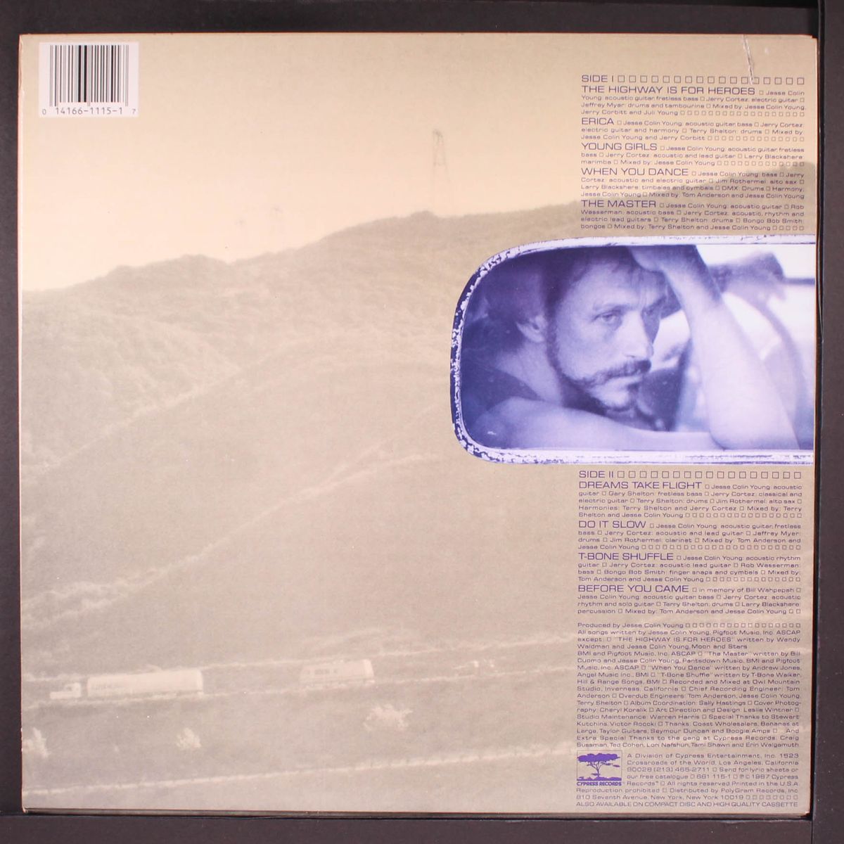 the highway is for heroes by JESSE COLIN YOUNG