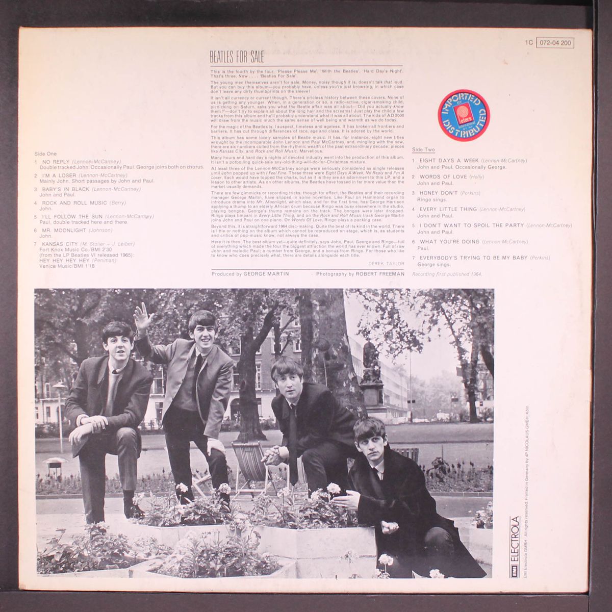 beatles for sale by BEATLES