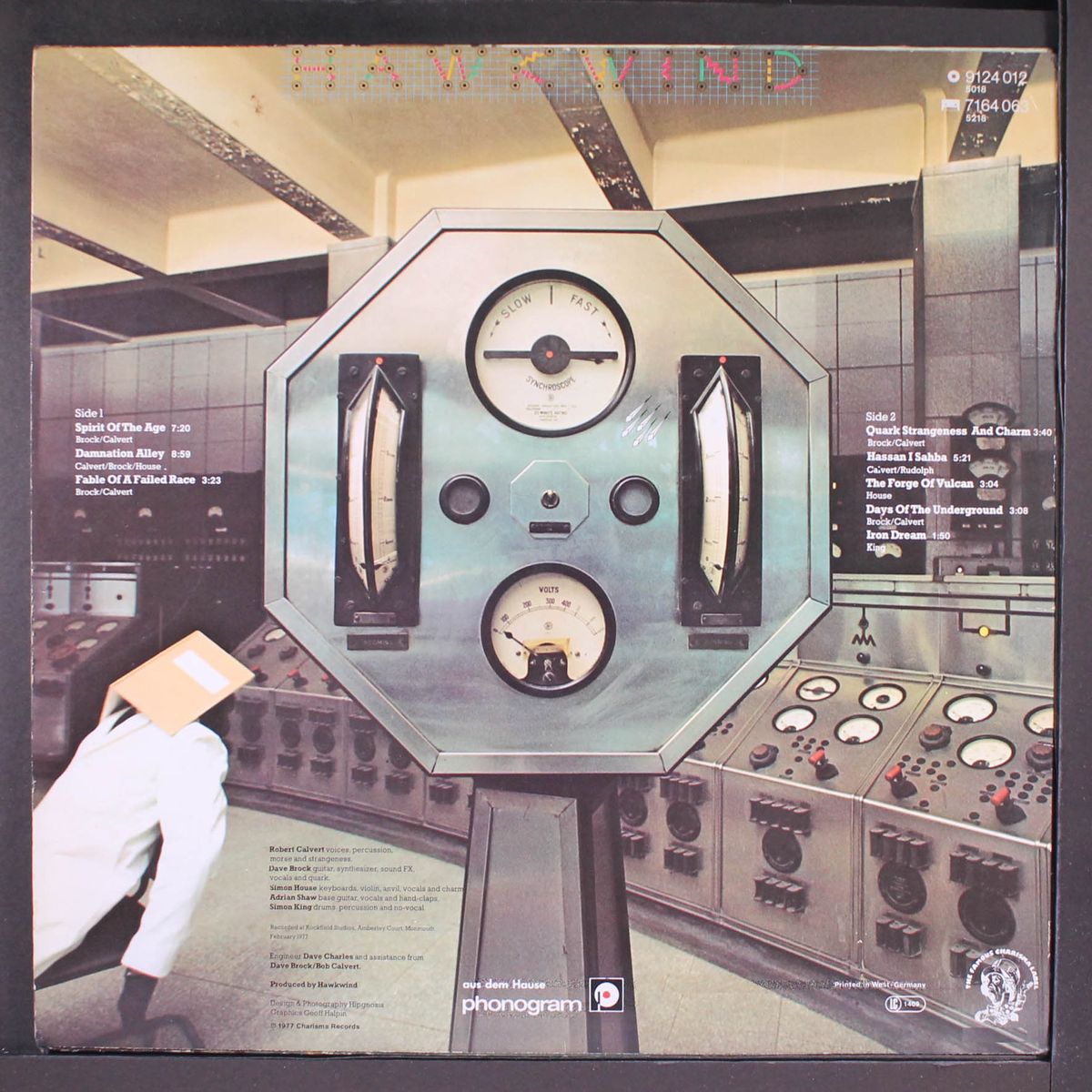 quark strangeness and charm by HAWKWIND