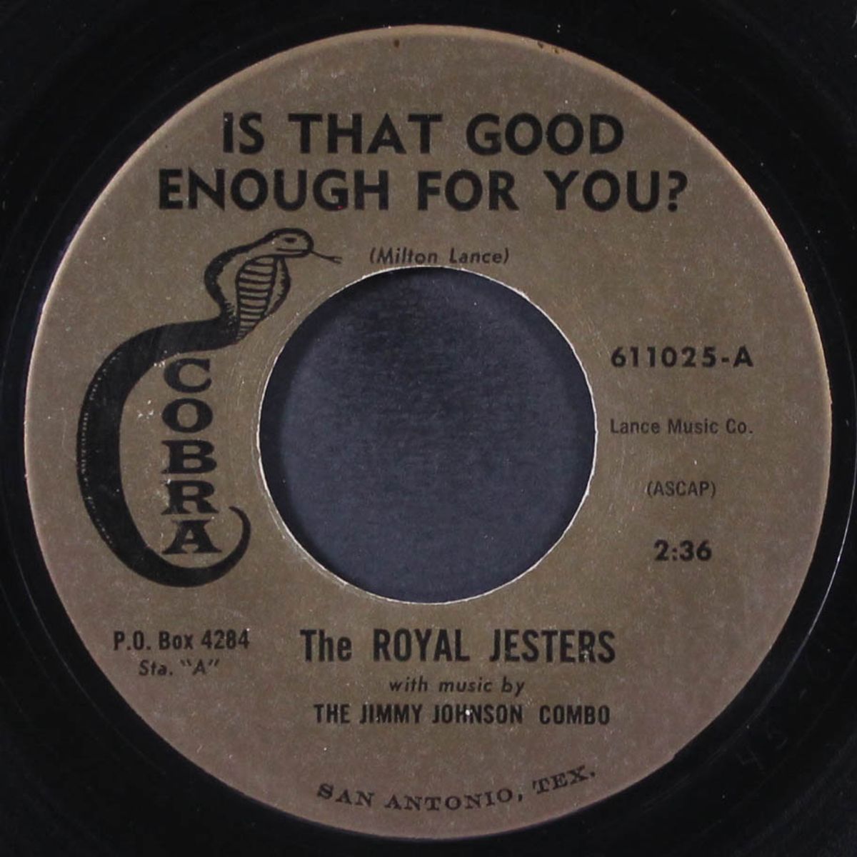 is that good enough for you / ask me to move a mountain by ROYAL JESTERS