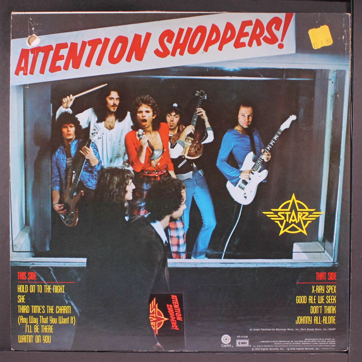 attention shoppers! by STARZ