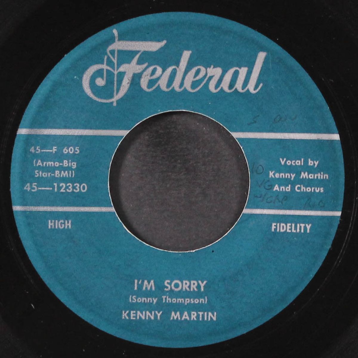 i'm sorry / yum yum by KENNY MARTIN