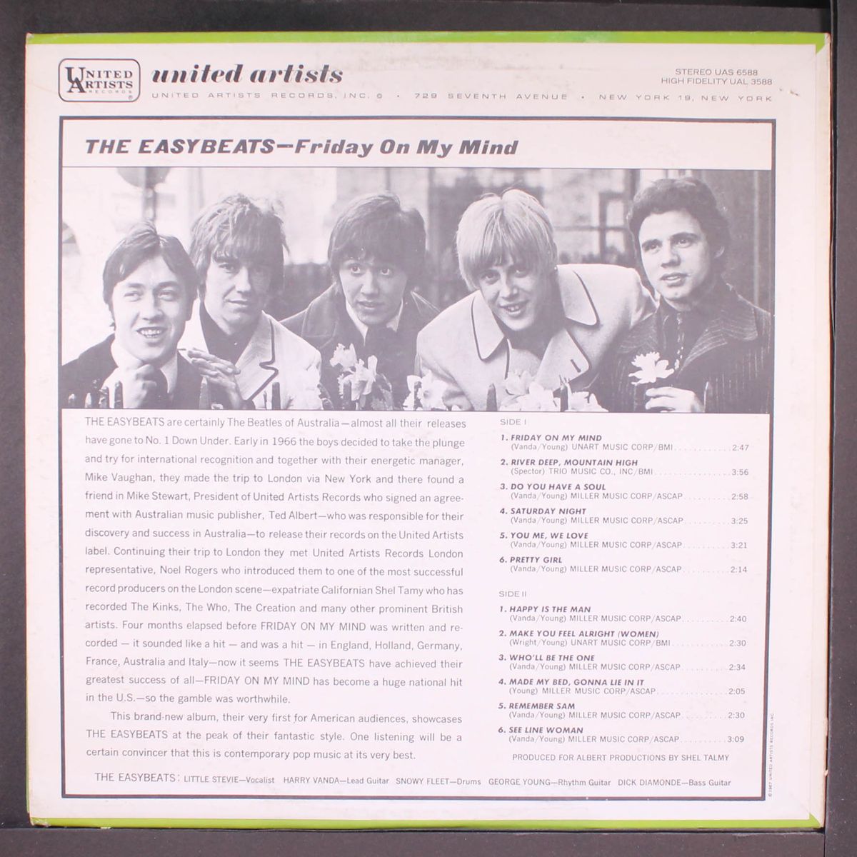 friday on my mind by EASYBEATS