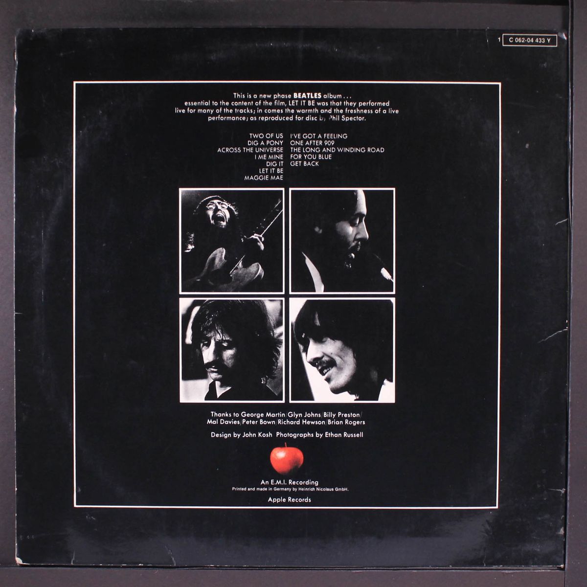 let it be by BEATLES