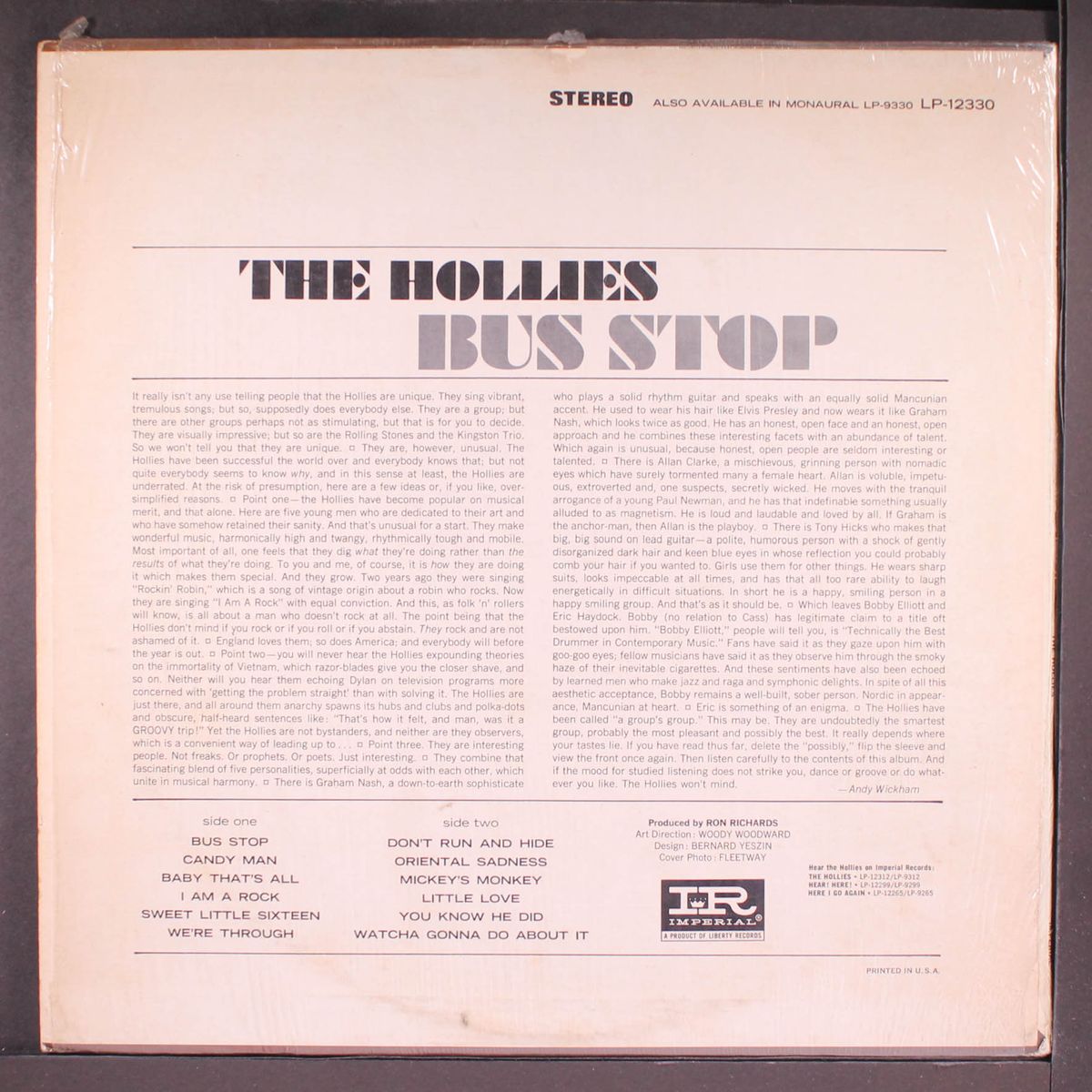 bus stop by HOLLIES