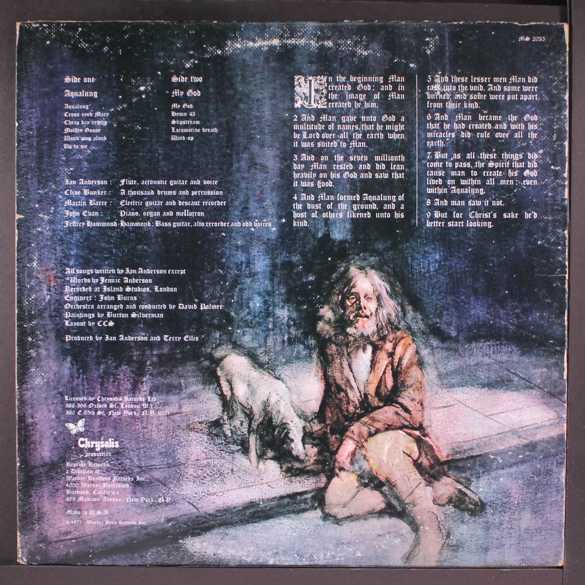 aqualung by JETHRO TULL