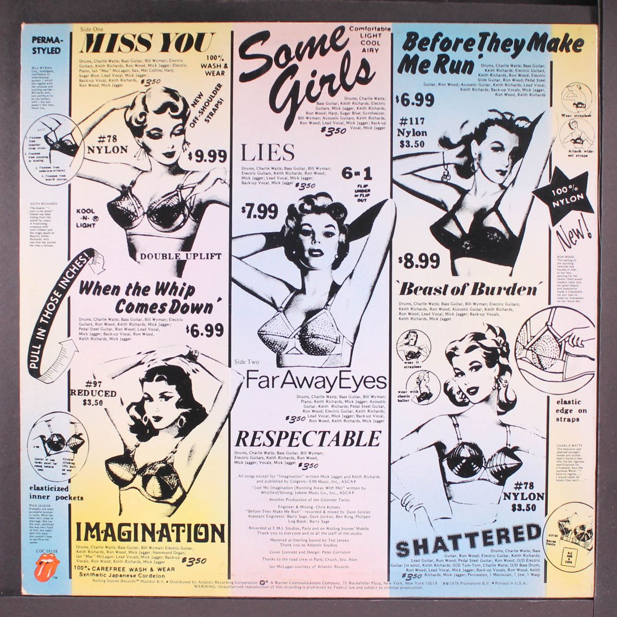 some girls by ROLLING STONES