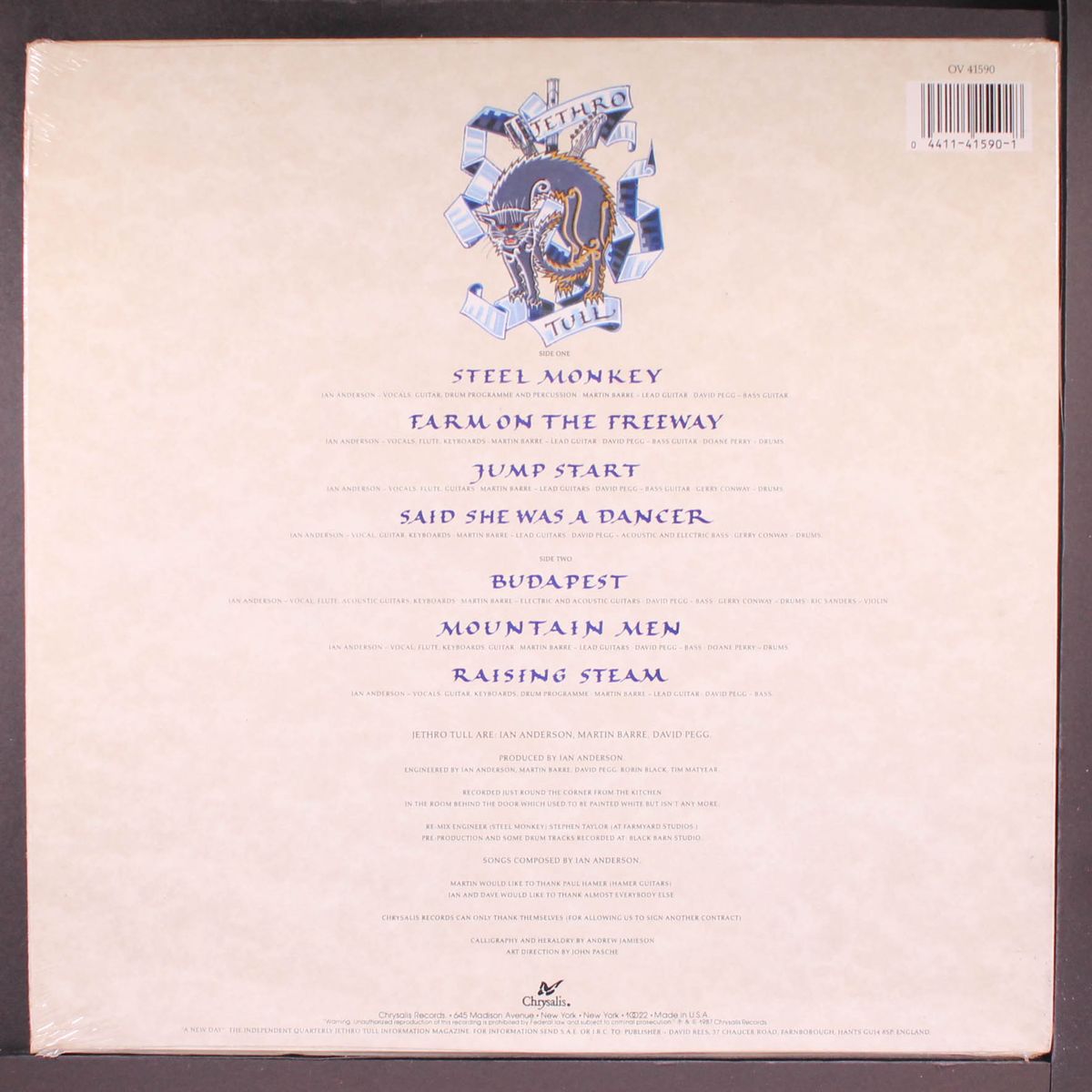 crest of a knave by JETHRO TULL