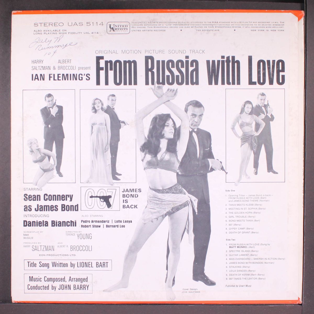 from russia with love by SOUNDTRACK