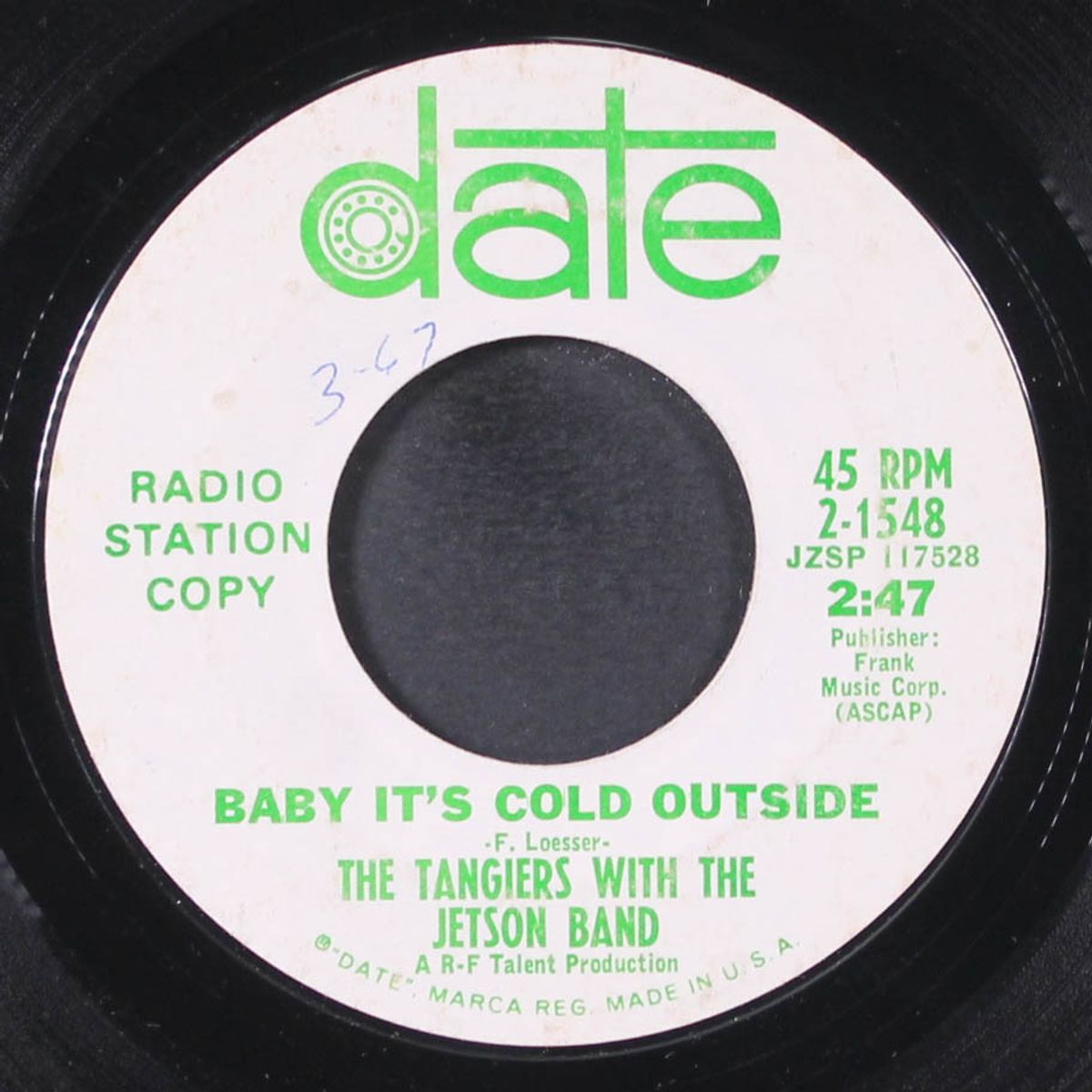 baby it's cold outside / excuse me for living by TANGIERS