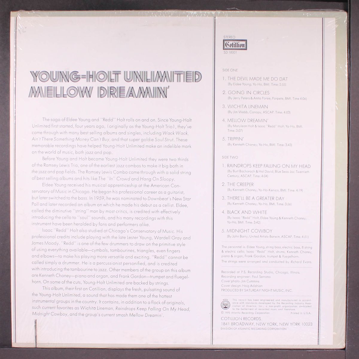 mellow dreamin' by YOUNG-HOLT UNLIMITED